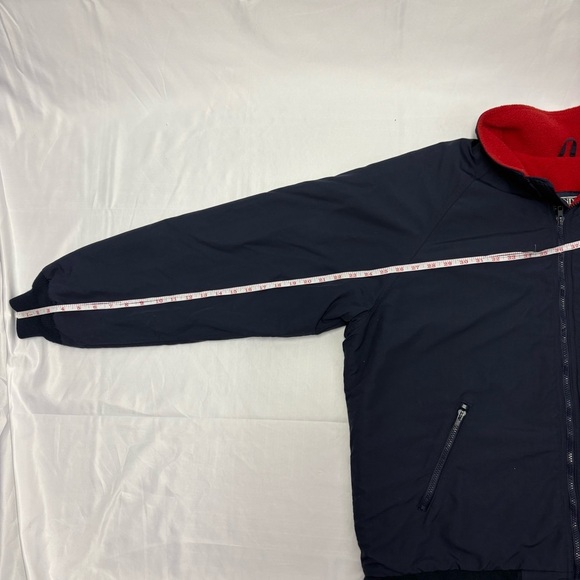 Lands End Direct Merchant Men’s XL Tall 46-48 Squall Jacket Vintage Fleece Trim - Picture 11 of 12
